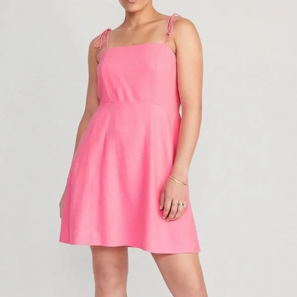 Old Navy NWT linen blend dress